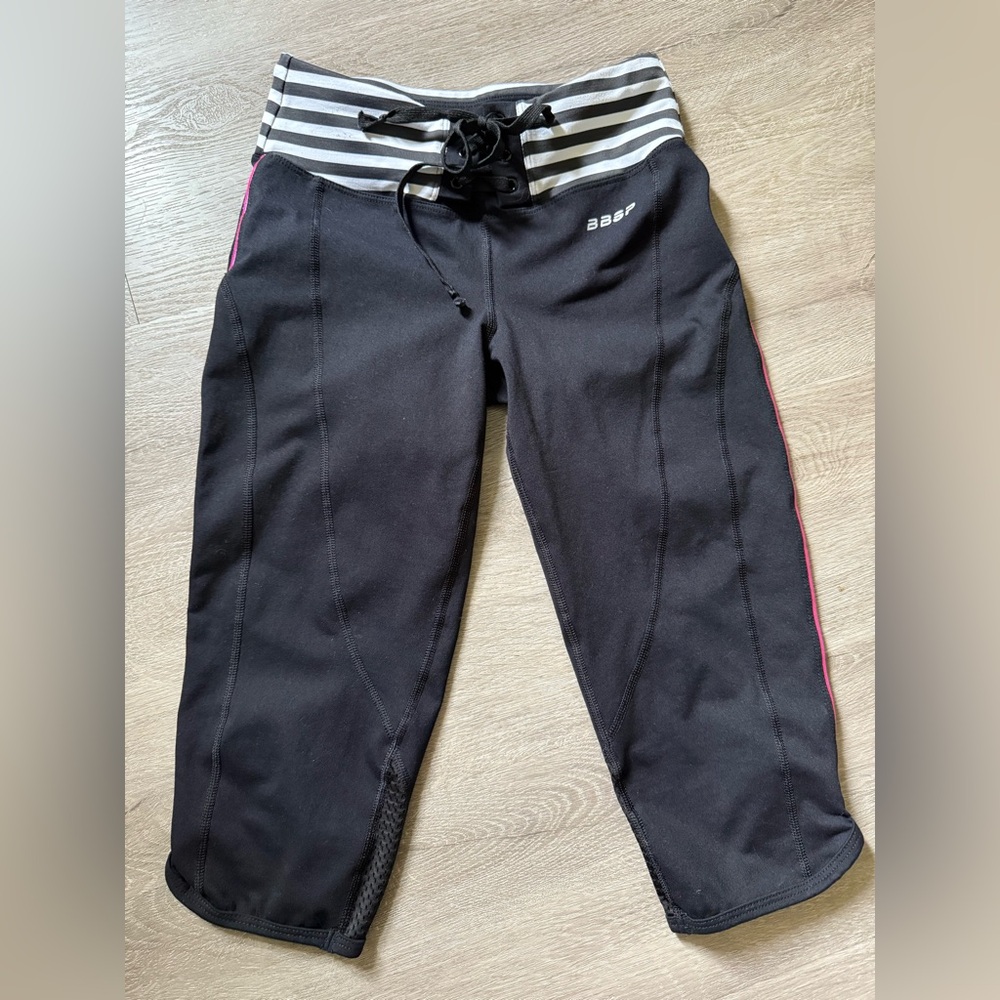 Bebe Black Sweatpants Joggers